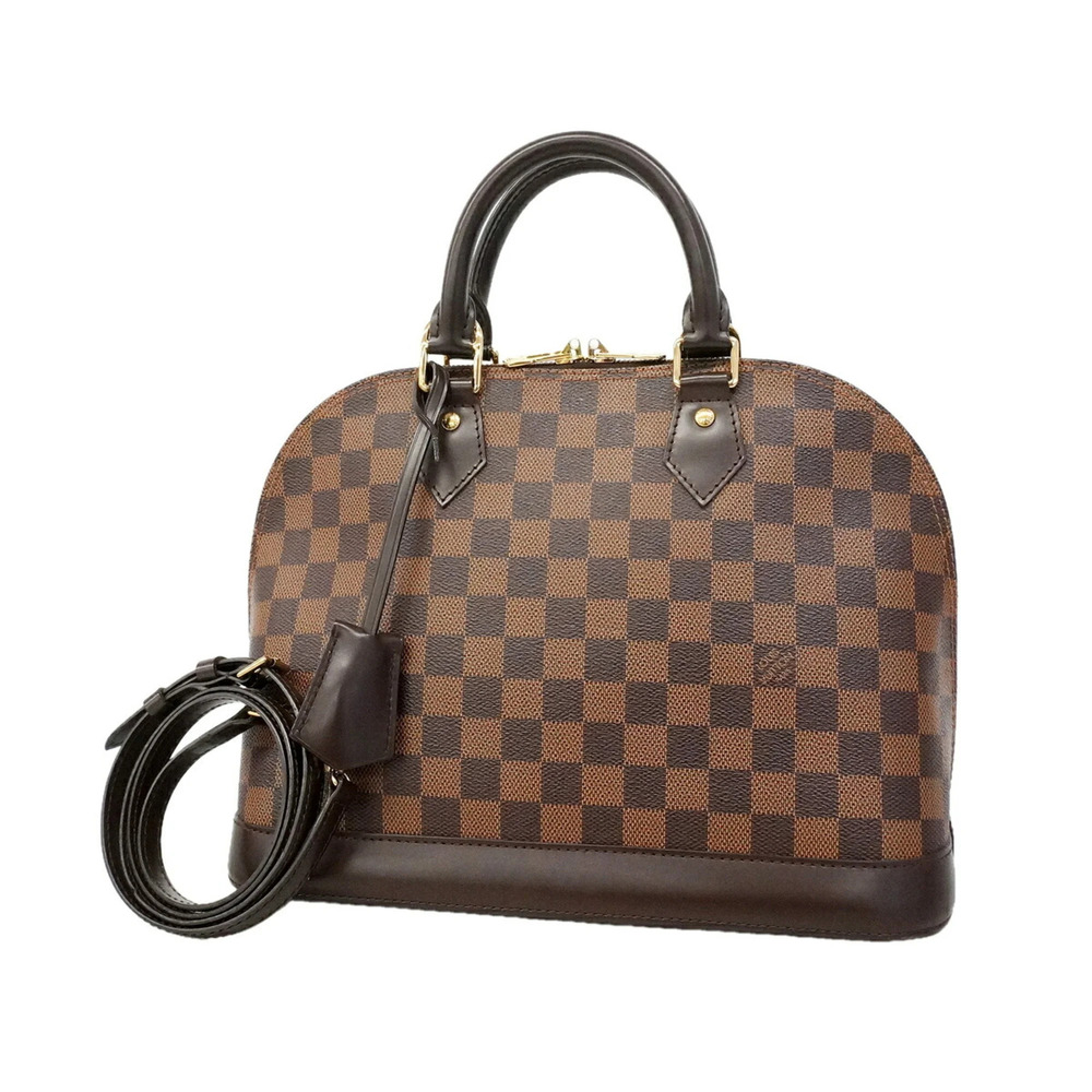 Louis Vuitton Damier Alma PM Handbag N53151 Ebene 2-way bag for women P3641647